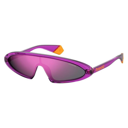 Polaroid Polaroid Pink Plastic Sunglasses PO6074SB3V99AC 1728,New with tags,Pink,Polaroid,Sunglasses for Women - Sunglasses,Women