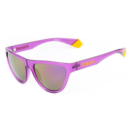 Polaroid Polaroid Pink Plastic Sunglasses PO6075SQHO56AC 1728,New with tags,Pink,Polaroid,Sunglasses for Women - Sunglasses,Women