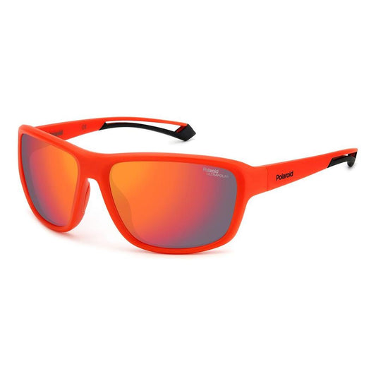 Polaroid Polaroid Red Resin Sunglasses POPLD7049S0Z3G2BGAC 1728,67434610848,New with tags,Polaroid,Red,Unisex,Unisex Sunglasses - Sunglasses