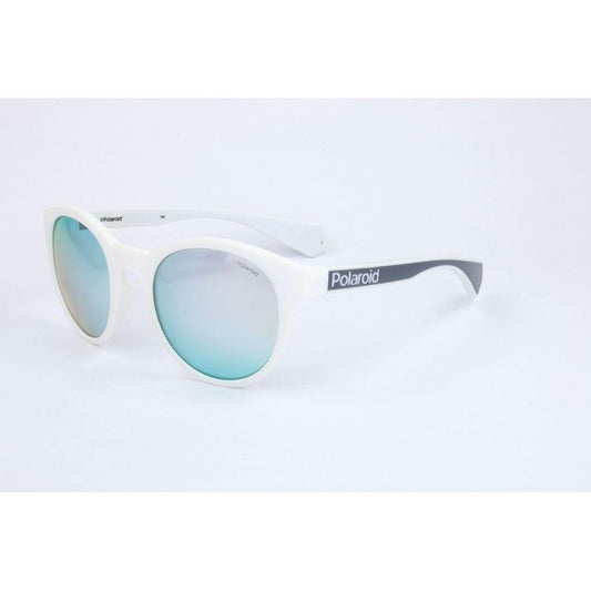 Polaroid Polaroid White Rubber Sunglasses POPLD6063GSVK6AC 1728,New with tags,Polaroid,Unisex,Unisex Sunglasses - Sunglasses,White