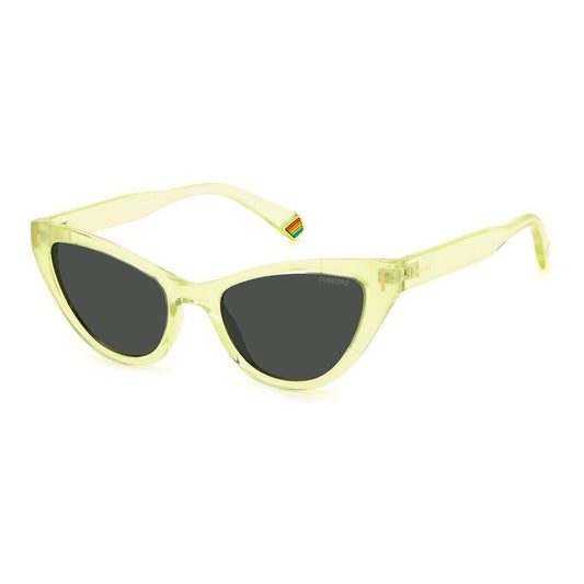 Polaroid Polaroid Yellow Plastic Sunglasses POPLD6174S40GM9AC 1728,New with tags,Polaroid,Sunglasses for Women - Sunglasses,Women,Yellow
