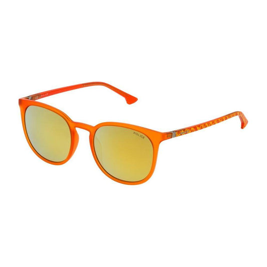 Police Police Orange Injected Sunglasses POSPL343M52M03GAC 1728,Men,New with tags,Orange,Police,Sunglasses for Men - Sunglasses