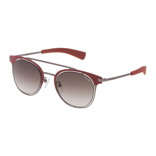 Police Police Red Metal Sunglasses POSPL158490C86AC 1728,Men,New with tags,Police,Red,Sunglasses for Men - Sunglasses