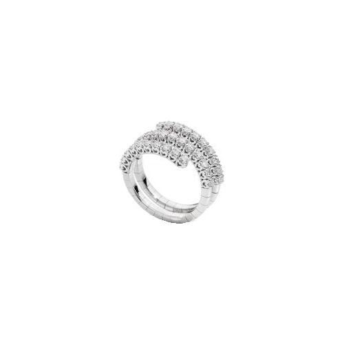 ANELLI RECARLO MOD. R01FA003_100 DESIGNER FASHION JEWELLERY RECARLO JEWELS Light Gray