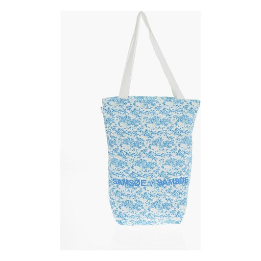 Samsoe Samsoe Samsoe Samsoe Cotton IBIZA Shopper Bag SAP553609GD 1728,74866327712,Bags,Blue,New with tags,Samsoe Samsoe,Shoulder Bags - Women - Bags,Women,Women - Bags