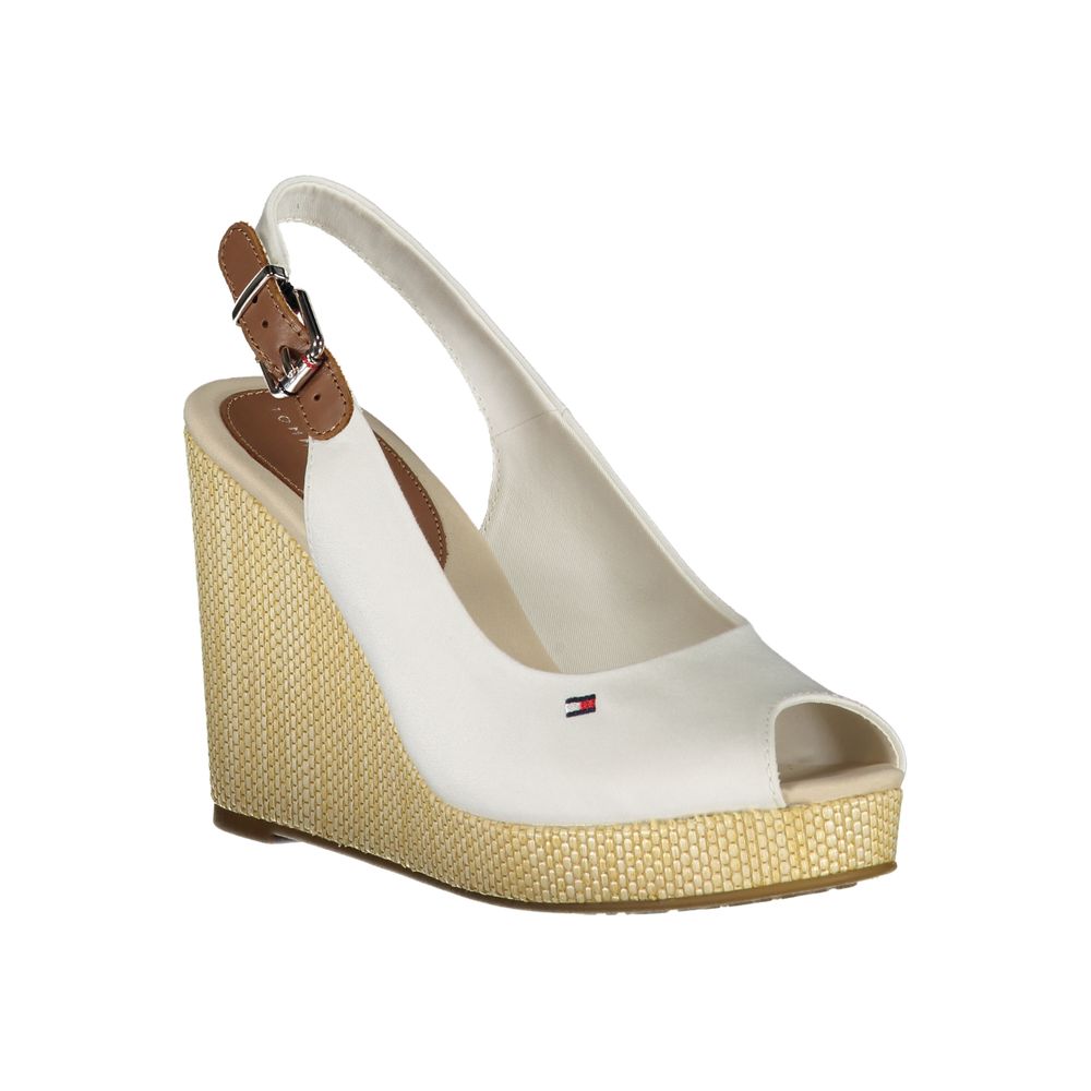 Tommy Hilfiger Bianco Polyester Women Sandal
