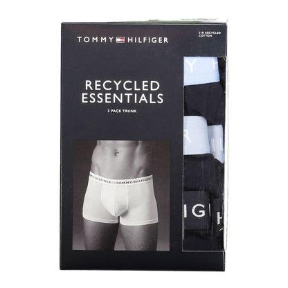 Tommy Hilfiger Black Cotton Men Boxer Trio Pack