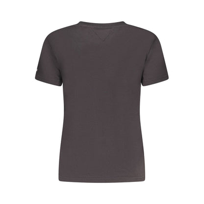 Tommy Hilfiger Black Cotton Women's T-Shirt