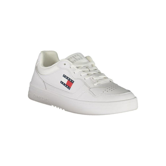 Tommy Hilfiger Tommy Hilfiger White Leather Mens Sneaker TO-36759-EU40/US7 1728,67403481248,EU40/US7,EU41/US8,EU42/US9,EU43/US10,EU44/US11,EU45/US12,EU46,Men,Men - Shoes,New with tags,Shoes,Sneakers - Men - Shoes,Tommy Hilfiger,White