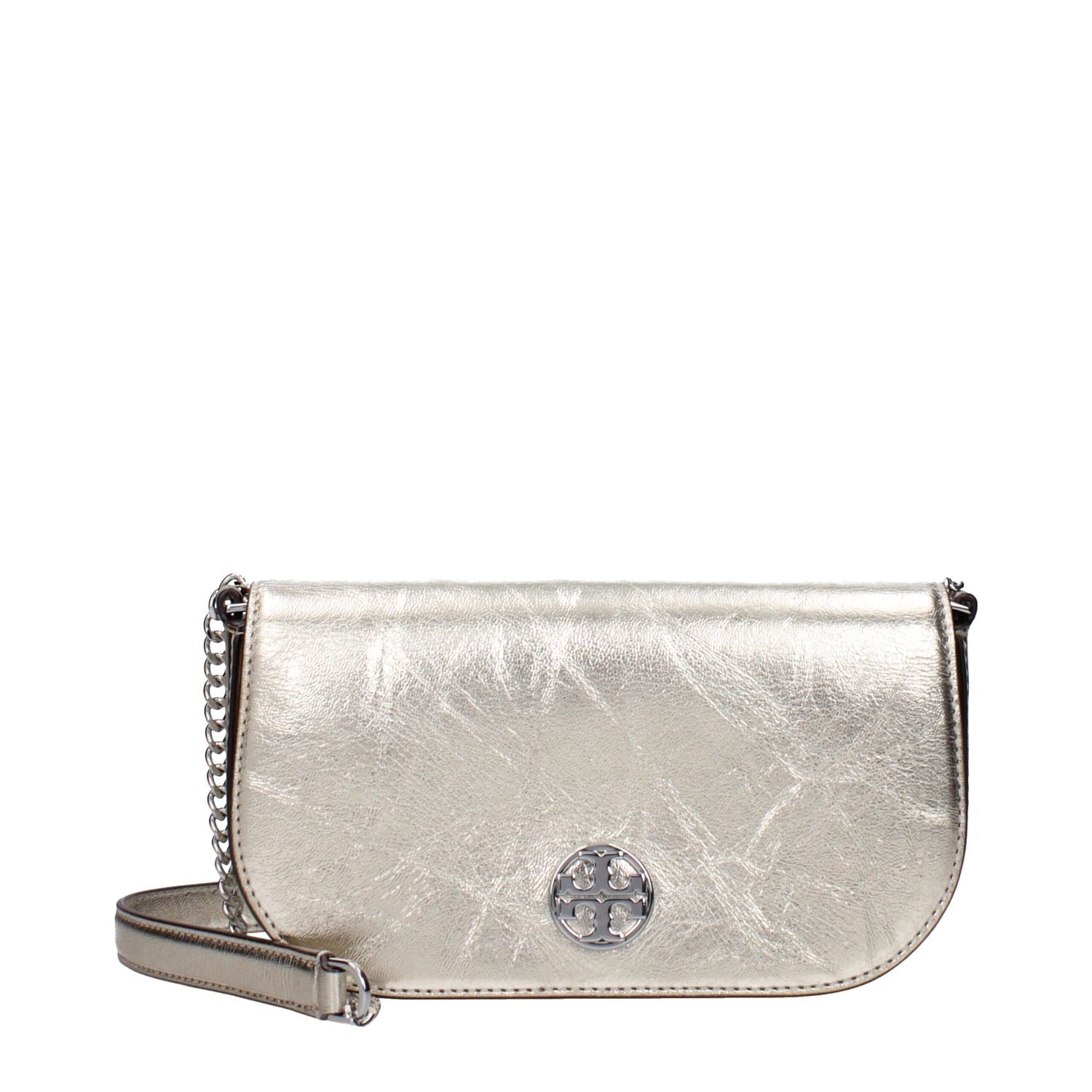 Tory Burch Gold Leather Crossbody Bag