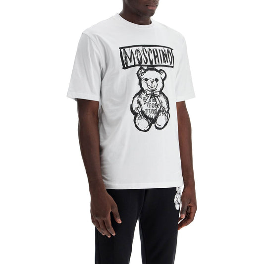 Moschino 'teddy bear print t Topwear Moschino Light Gray
