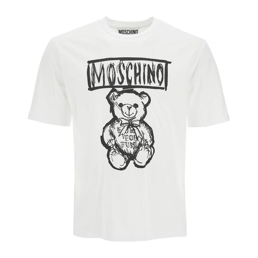 Moschino 'teddy bear print t Topwear Moschino Lavender