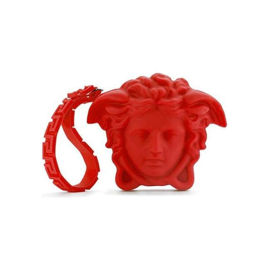 VERSACE Mod. MEDUSA POP 3H + VERSACE RED SILICON PURSE WATCHES VERSACE Firebrick
