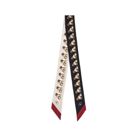 Valentino Garavani Valentino Garavani Bandeaux Scarf VA7W2E6017UQWCEVBB 1728,72470364320,Multicolor,New with tags,Scarves - Women - Accessories,Valentino Garavani,Women