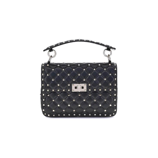 Valentino Garavani-Valentino Garavani Medium Rockstud Spike Shoulder Bag-1728,72470364320,Bags,Black,New with tags,Shoulder Bags - Women - Bags,Valentino Garavani,Women,Women - Bags-VA7W2B0122NAP0NOBB