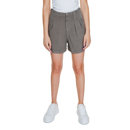 Vero Moda Beige Lyocell Shorts