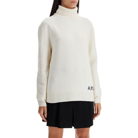 A.P.C. walter high-neck pullover Knitwear A.P.C. Light Gray