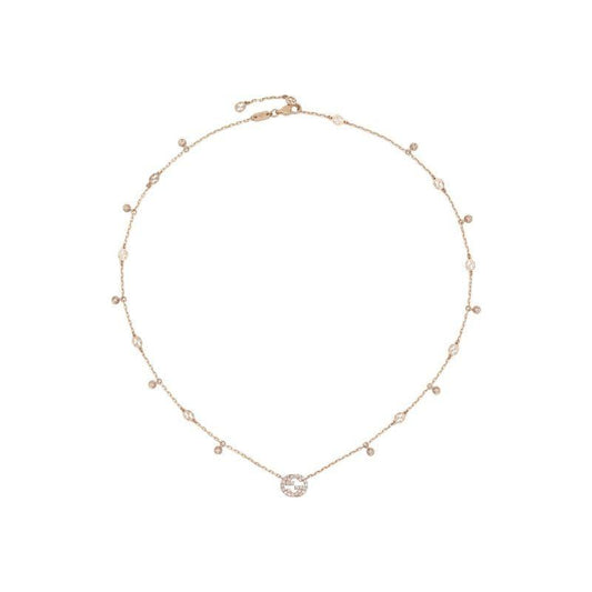COLLANE GUCCI MOD. YBB729402001 DESIGNER FASHION JEWELLERY GUCCI JEWELS White Smoke
