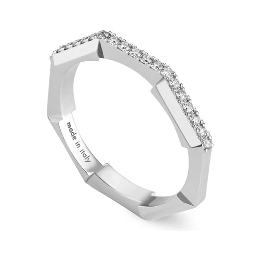 ANELLI GUCCI MOD. YBC662140001 DESIGNER FASHION JEWELLERY GUCCI JEWELS Light Gray