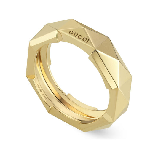 ANELLI GUCCI MOD. YBC662184001 DESIGNER FASHION JEWELLERY GUCCI JEWELS Tan