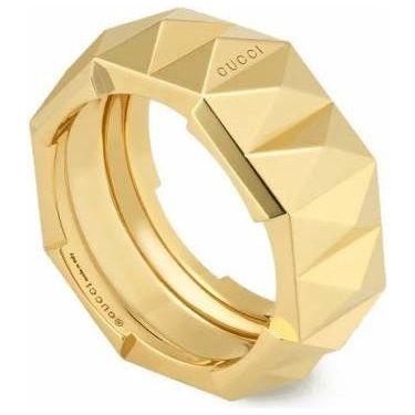 ANELLI GUCCI MOD. YBC702379001 DESIGNER FASHION JEWELLERY GUCCI JEWELS Light Goldenrod
