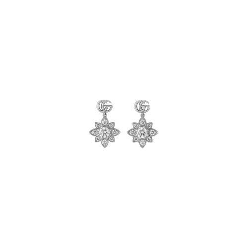 ORECCHINI GUCCI MOD. YBD702390002 DESIGNER FASHION JEWELLERY GUCCI JEWELS Dark Gray