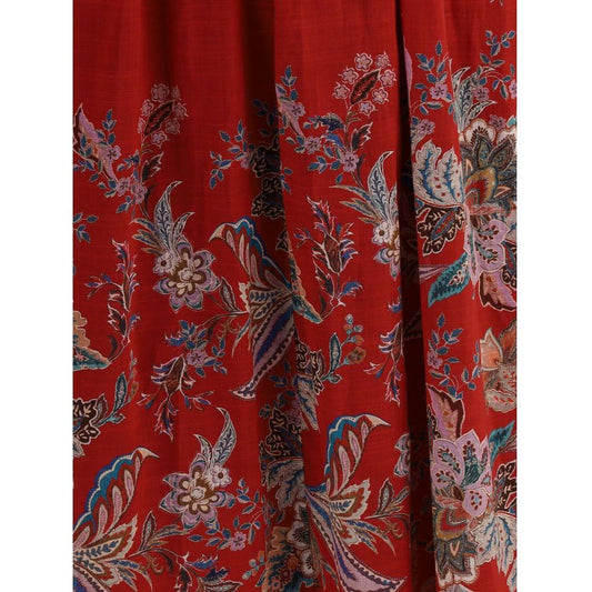 Zimmermann Zimmermann Rhiannon midi Dress ZI-4225DSS251REDMULPAI-1 1,1728,2,72470364320,Clothing,Dresses - Women - Clothing,New with tags,Red,Women,Women - Clothing,Zimmermann