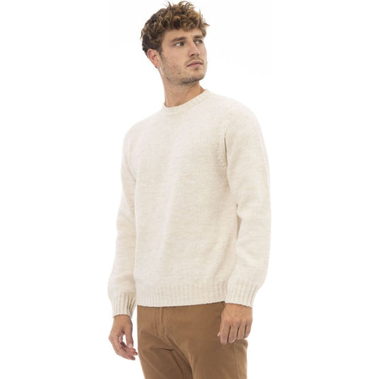 Alpha Studio Sweaters Sweaters Alpha Studio Light Gray