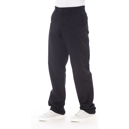 Alpha Studio Trousers Trousers Alpha Studio White Smoke