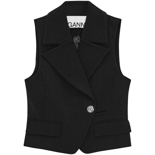 GANNI Sweaters Black