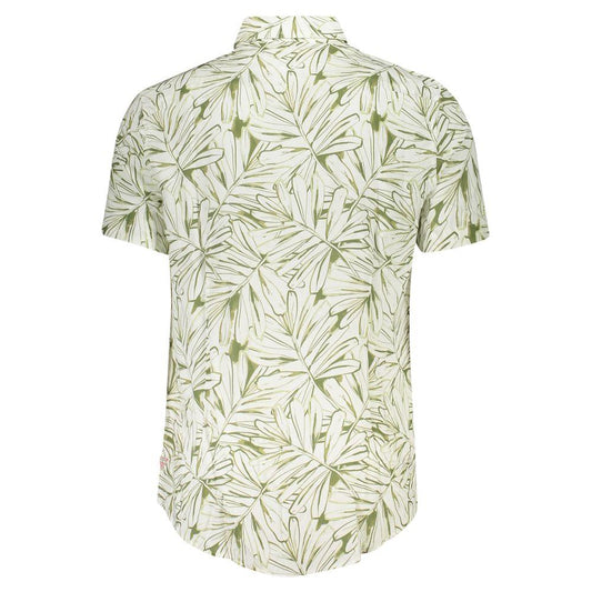 Guess Jeans White Viscose Men Shirt