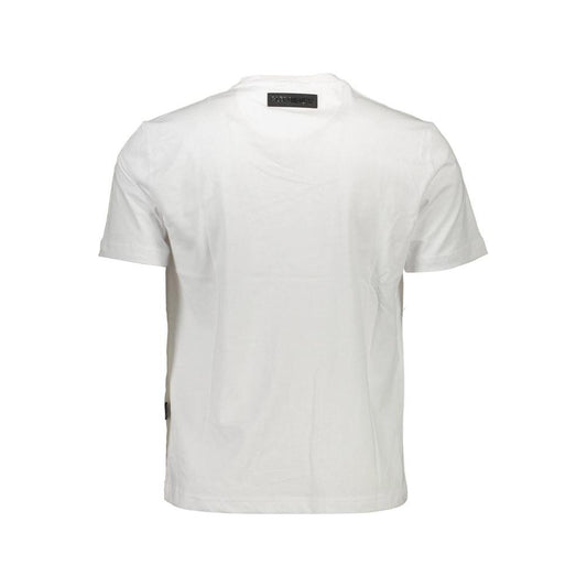 Plein Sport White Cotton Men T-Shirt