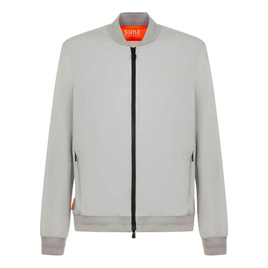 Suns Gray Nylon Men's Jacket