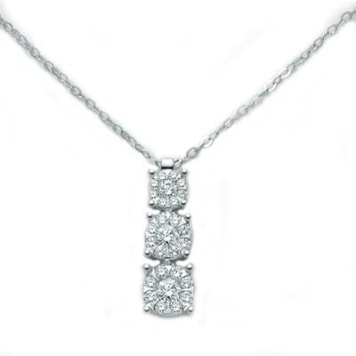 MILUNA Mod. CLD3833 DESIGNER FASHION JEWELLERY MILUNA Light Gray