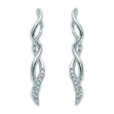 MILUNA Mod. ERD1035 DESIGNER FASHION JEWELLERY MILUNA Light Gray