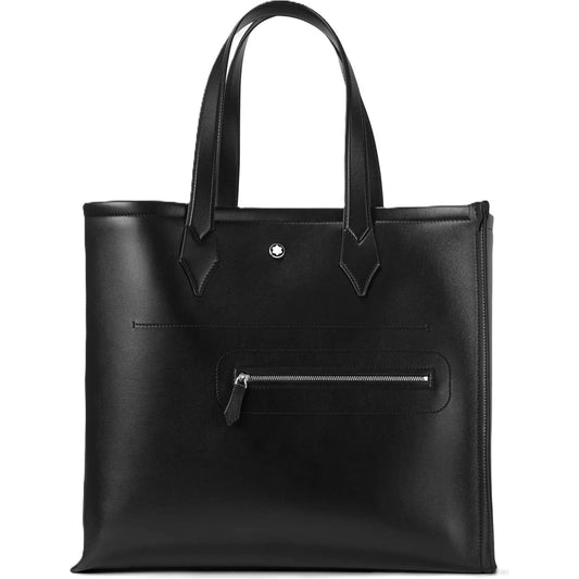 MONTBLANC LEATHER Mod. MEISTERSTUCK SELECTION SOFT TOTE BAG FASHION ACCESSORIES MONTBLANC Dark Slate Gray