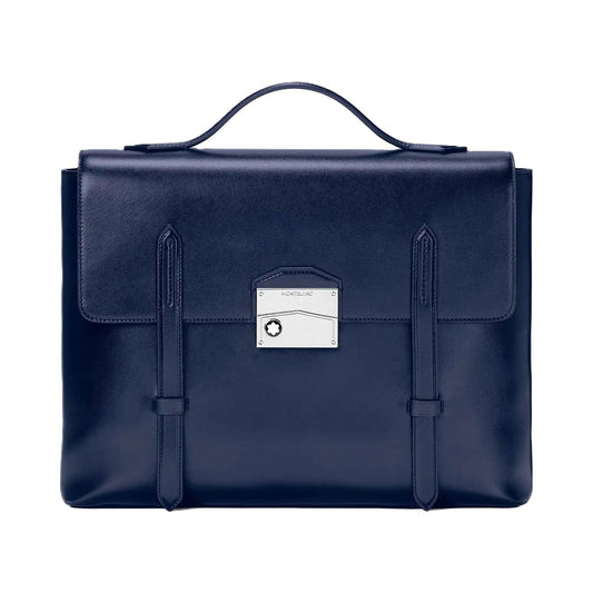 MONTBLANC LEATHER Mod. MEISTERSTUCK NEO DOCUMENT CASE FASHION ACCESSORIES MONTBLANC Dark Slate Gray