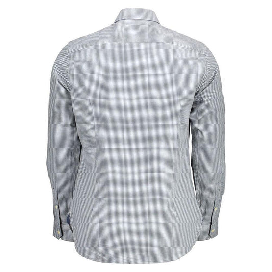 U.S. POLO ASSN. Light Blue Cotton Men Shirt