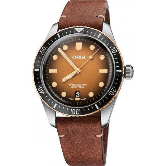 ORIS MOD. 733770743560752045 WATCHES ORIS Dark Olive Green
