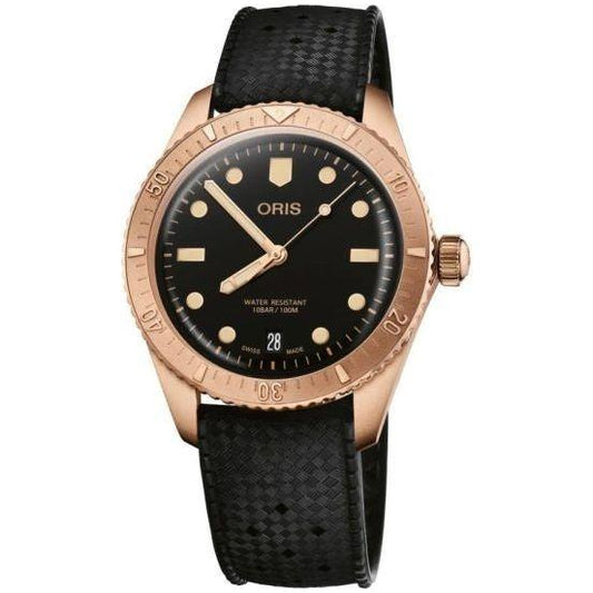 ORIS MOD. DIVERS SIXTY-FIVE COTTON CANDY SEPIA WATCHES ORIS Dark Slate Gray