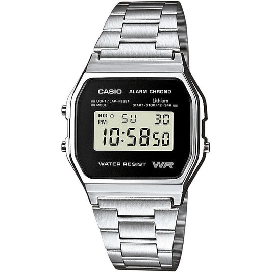 CASIO EU WATCHES Mod. A158WEA-1EF WATCHES CASIO EU Black