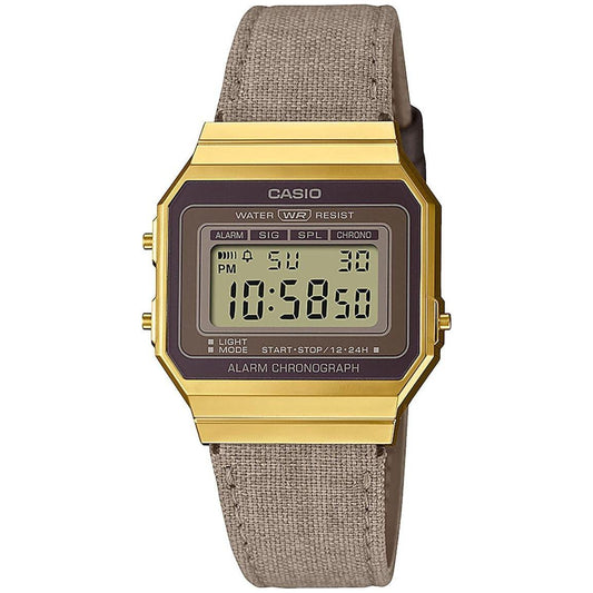 CASIO VINTAGE SLIM DESIGN WATCHES CASIO Rosy Brown