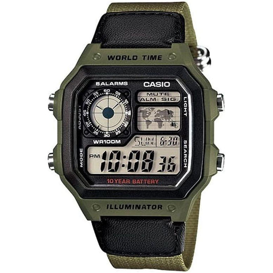 CASIO ILLUMINATOR WORLDTIME WATCHES CASIO Dark Slate Gray