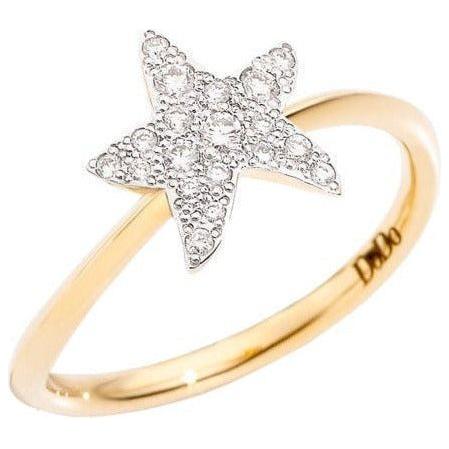 DODO Mod. DAC0011STARSDB0OG5 with diamonds Ring DODO Bisque