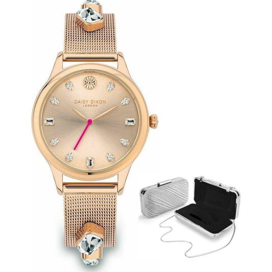 DAISY DIXON Mod. LILY #11 + PURSE Special Pack WATCHES DAISY DIXON Wheat