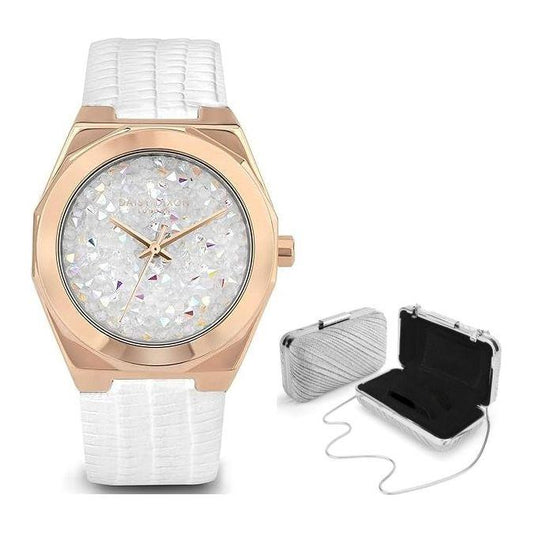 DAISY DIXON Mod. ALESSANDRA #8 + PURSE Special Pack WATCHES DAISY DIXON Light Gray