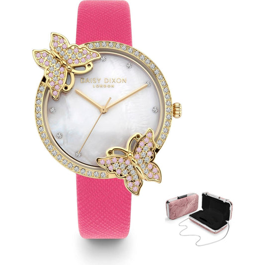 DAISY DIXON Mod. KENDALL #27 + PURSE Special Pack WATCHES DAISY DIXON Light Gray