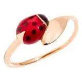 DODO Mod. DAB9000LADYBERO9R4 Gold 9kt Ring DODO Brown