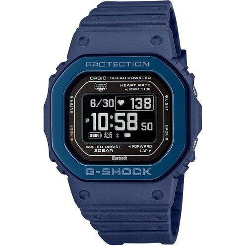 CASIO G-SHOCK Mod. G-SQUAD THE ORIGIN Blue w. Metal bezel - Heart Rate serie WATCHES CASIO G-SHOCK Dark Slate Gray