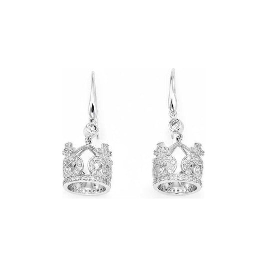 AMEN Mod. CORONE Earrings AMEN Light Gray
